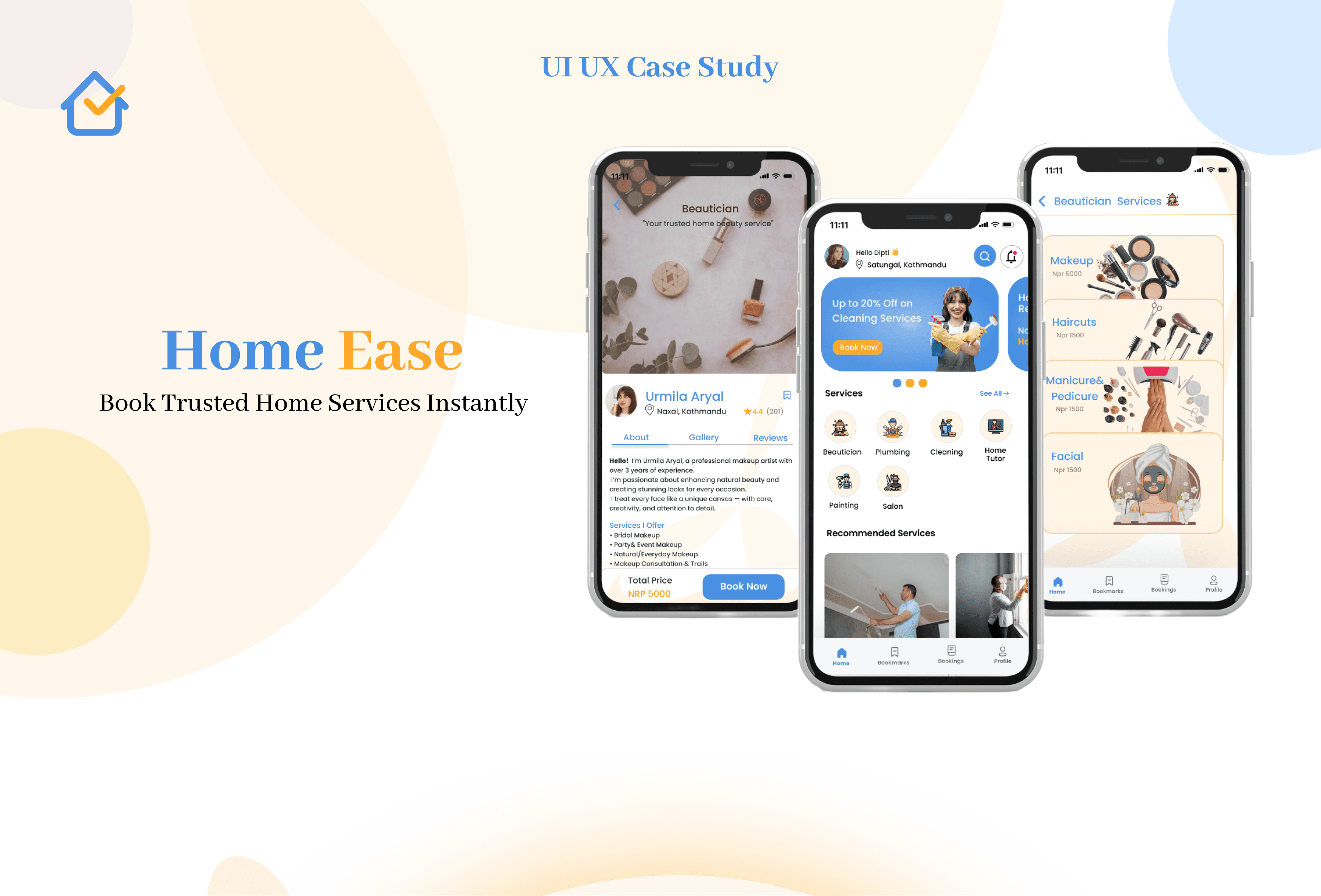 HomeEase – All-in-One App for Trusted Local Services