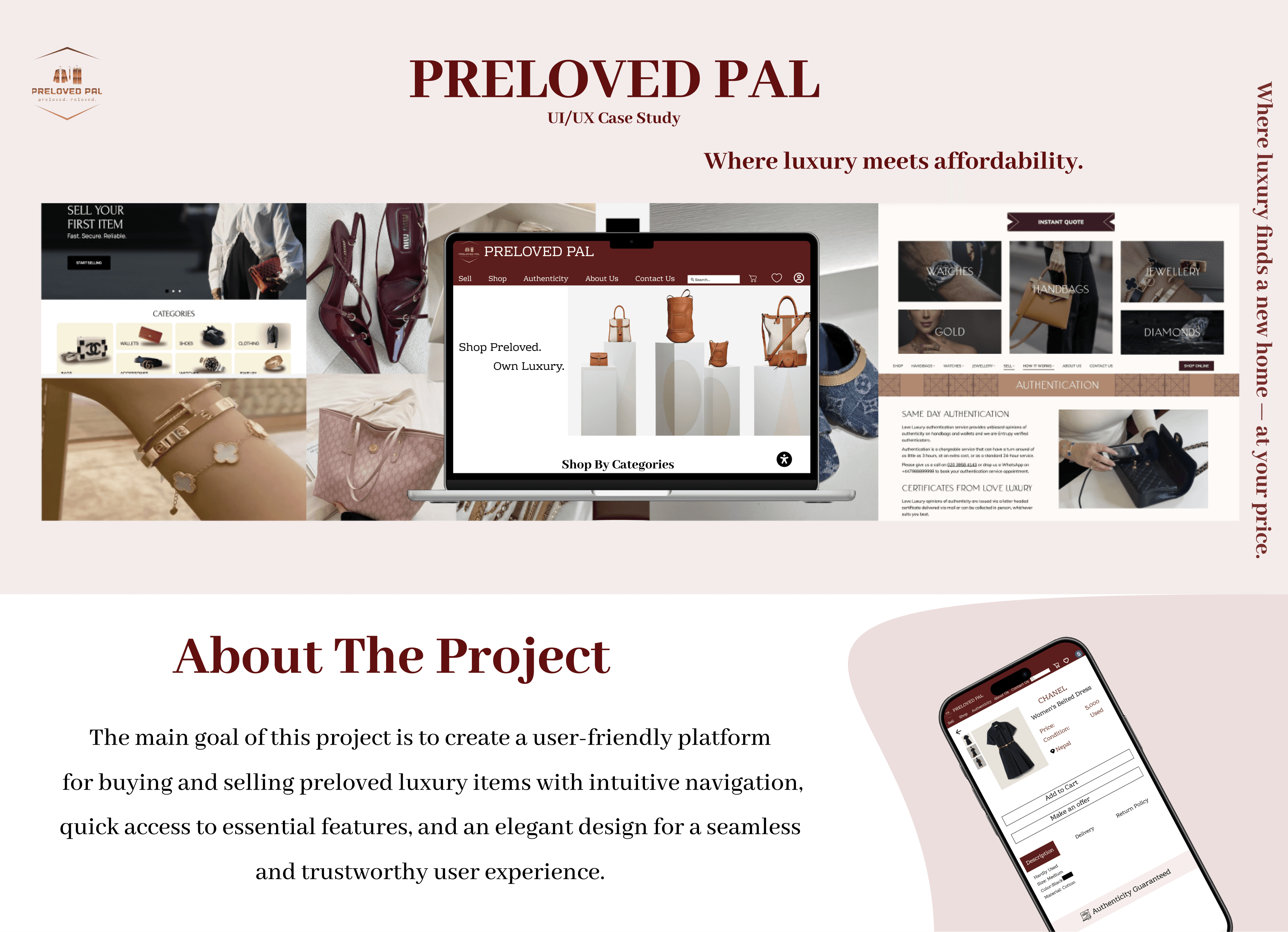 Preloved Pal – Sustainable Luxury Marketplace